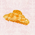 Croissant Hair Claw Clip