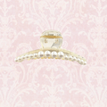 Pearl Hair Claw Clips