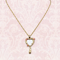 Mirror Pendant Necklace