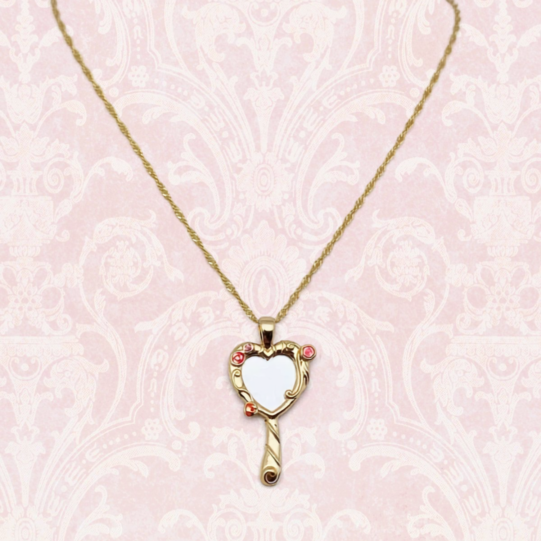 Mirror Pendant Necklace