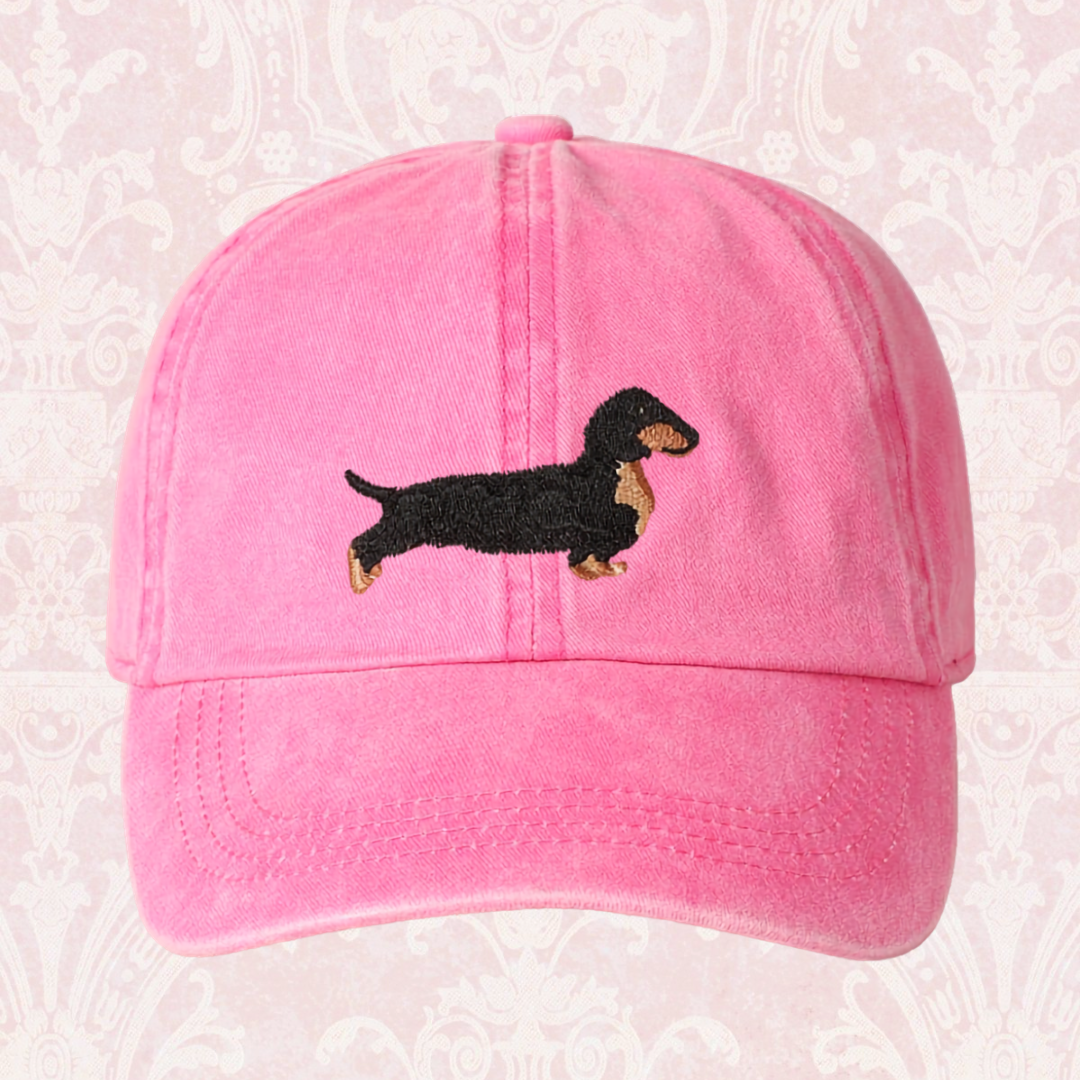 Dachshund Embroidered Hat