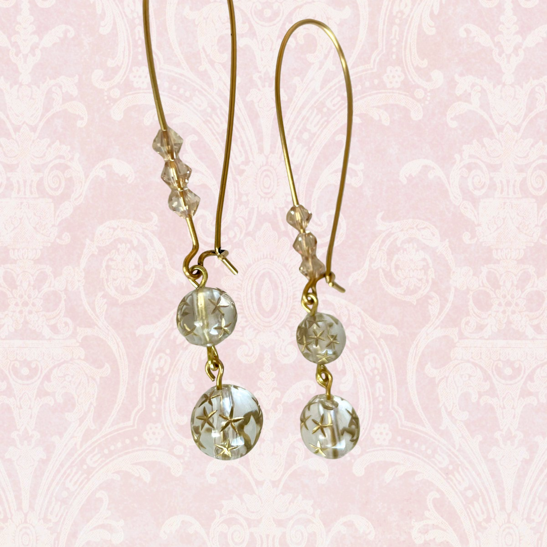 Gold Drop Earrings