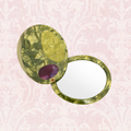 Olive Folding Compact Mirror