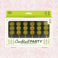 Cocktail Party Olive Candles - Set of 6