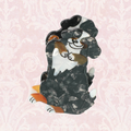 Bernese Mountain Dog Hair Clip