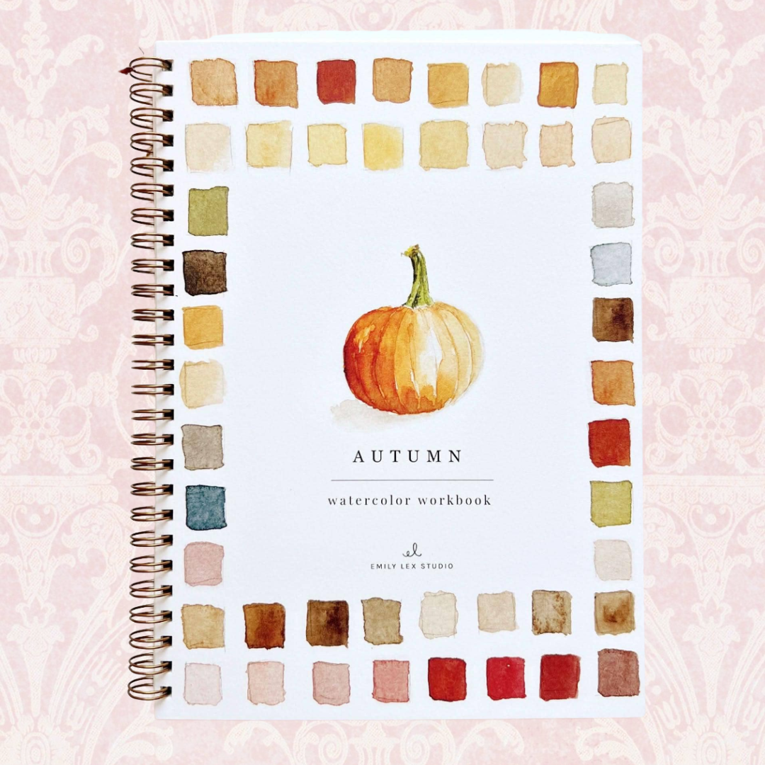 Autumn Watercolor Workbook