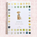 Animals Watercolor Workbook