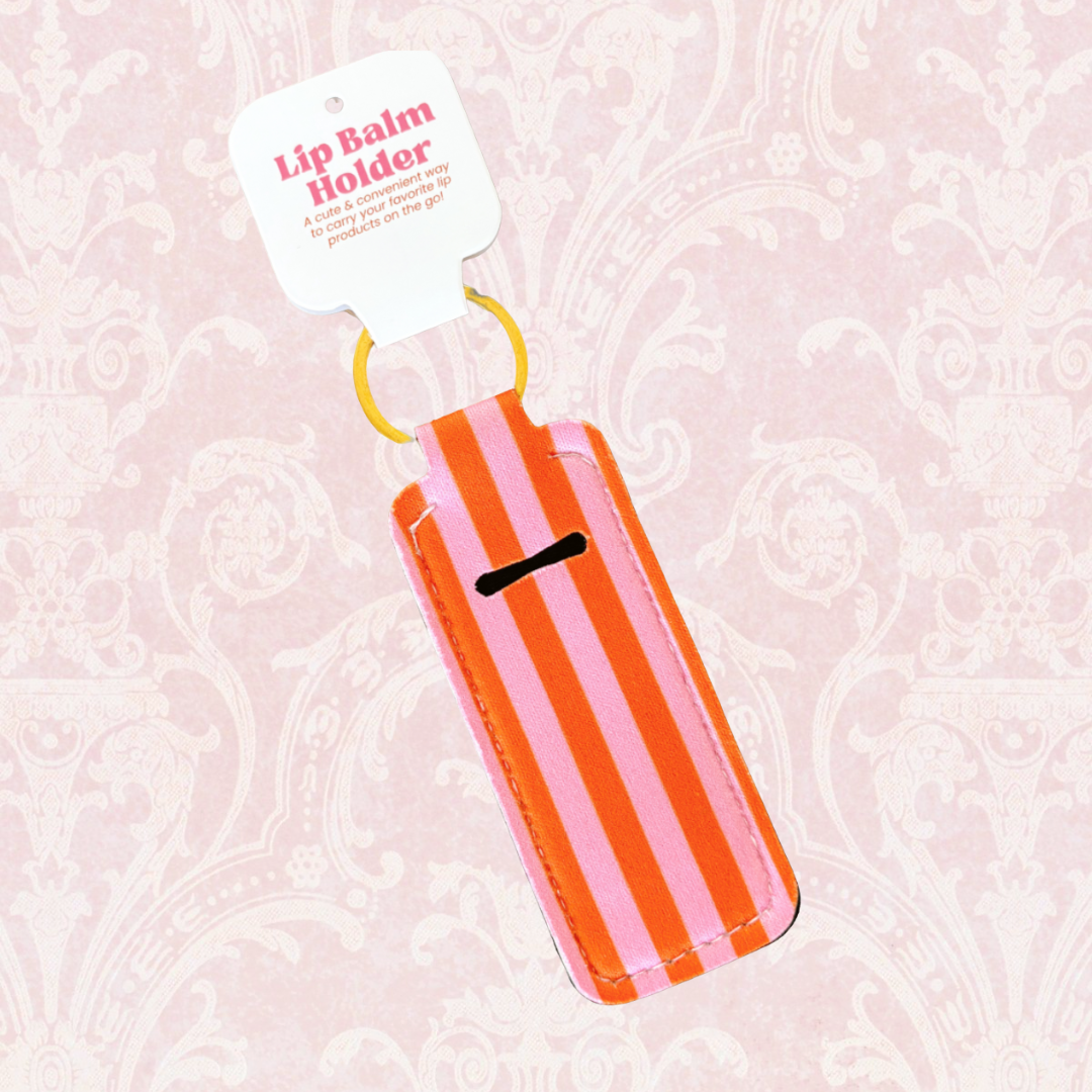 Lip Balm Keychain Holder