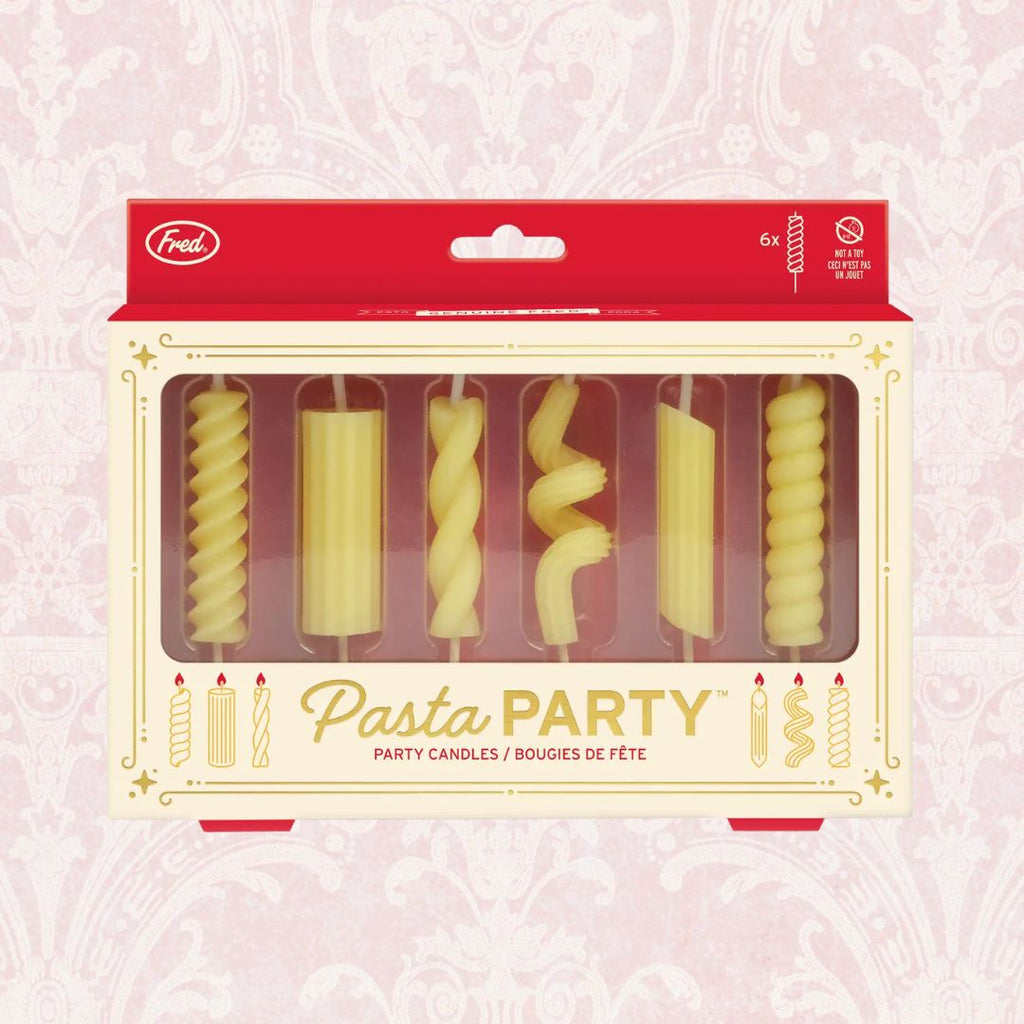 Pasta Party Noodle Candles - Set of 6