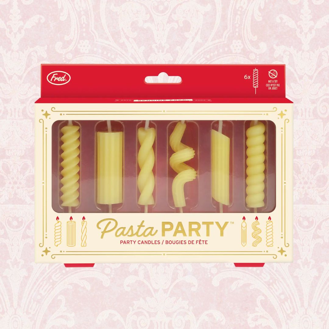 Pasta Party Noodle Candles - Set of 6