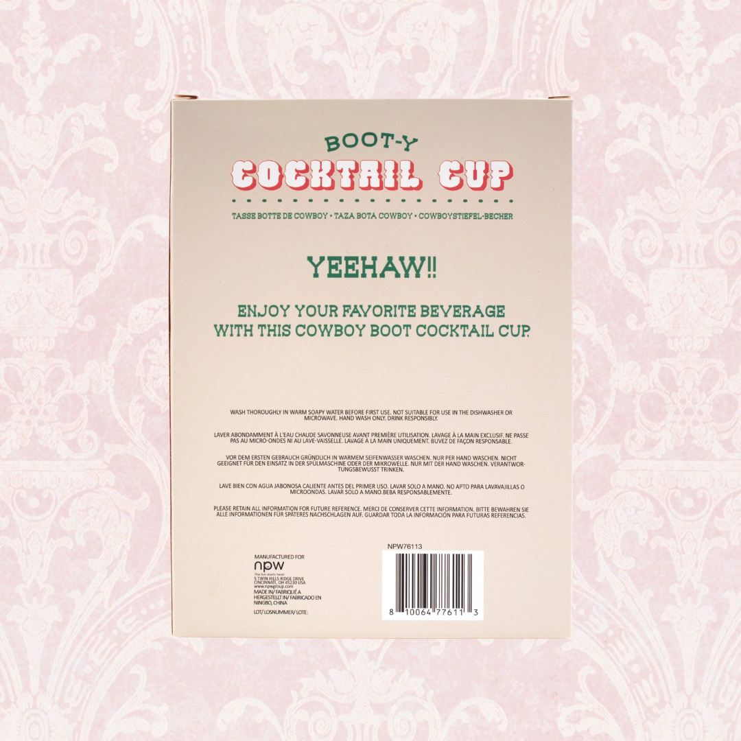 Western Party Cup with Handle