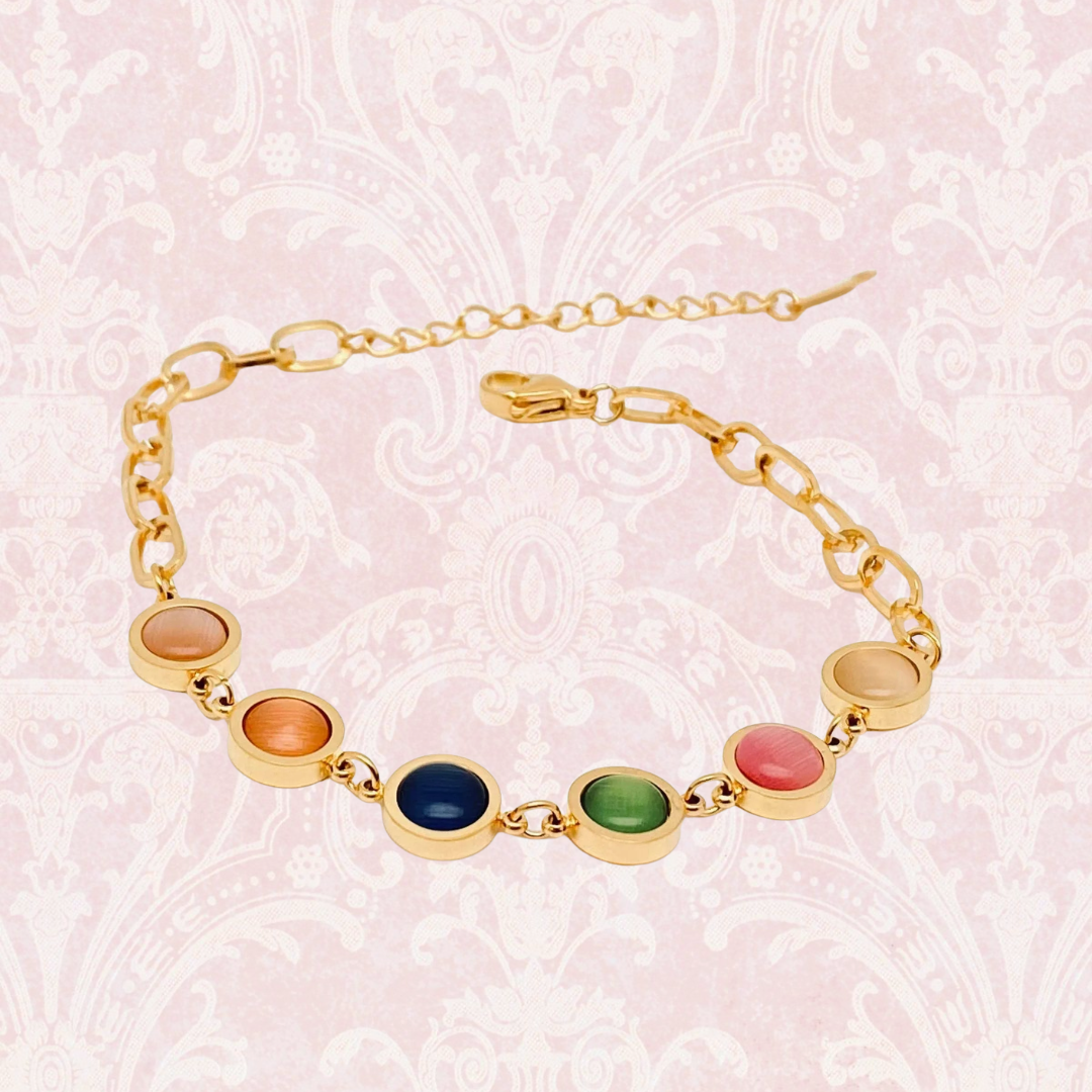 Cat's Eye Stone Bracelet