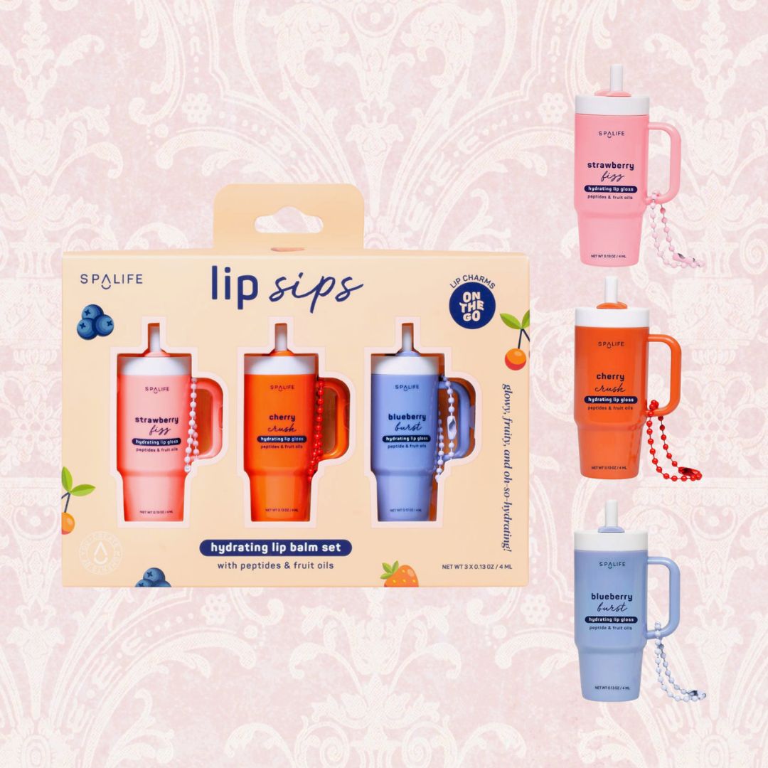 Lip Sips Gift Set | Stanley Shaped Lip Balm Trio