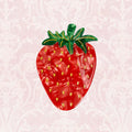 Strawberry Fruit  Hair Clip