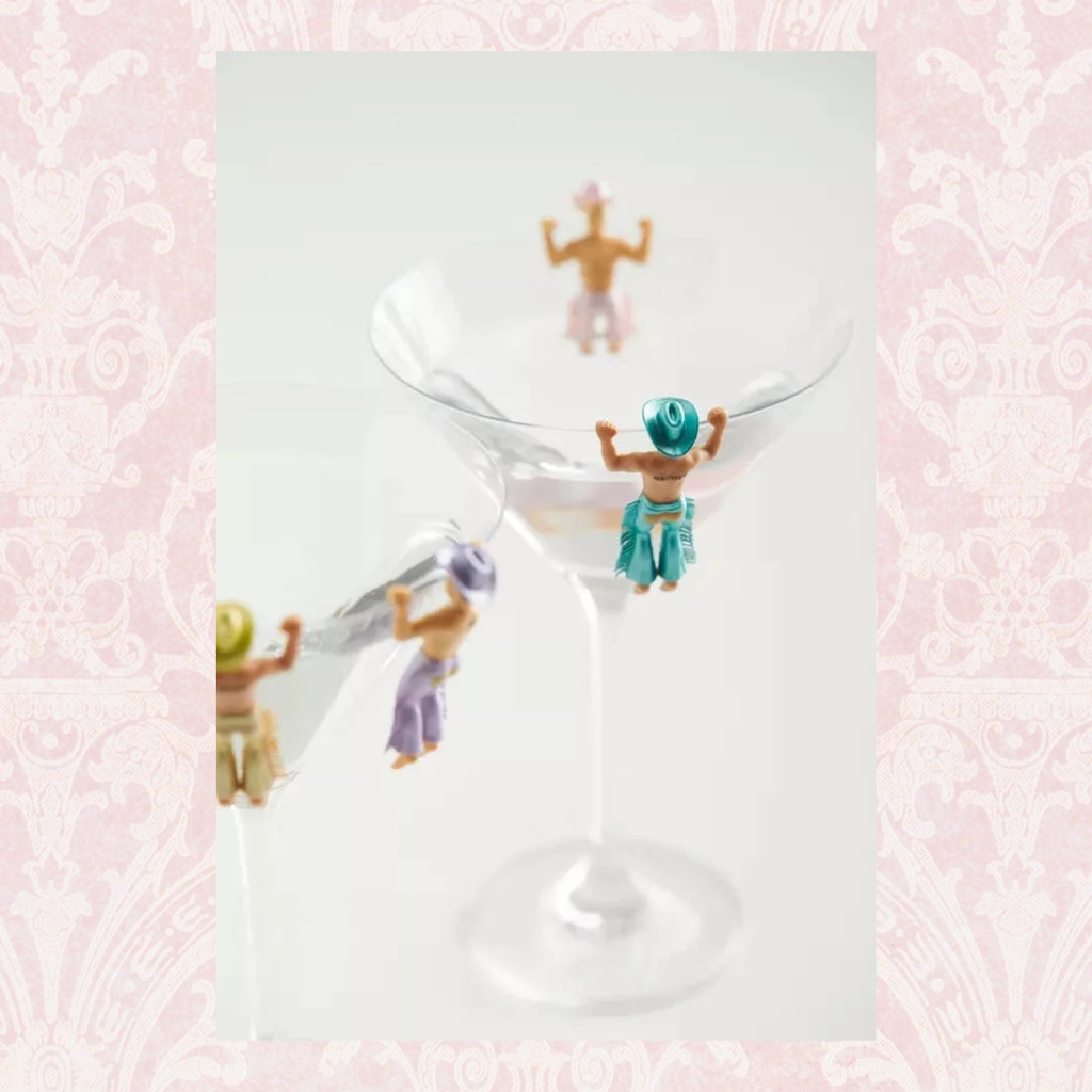 Disco Cowboy Drink Markers - 4 Pack