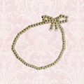 Gold Bow Bracelet