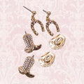 Western Trio Earrings