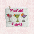 Martini Funds Beaded Coin Purse