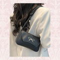 Black Bow Shoulder Bag