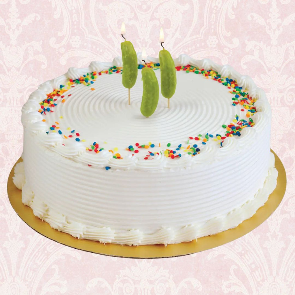 Pickle Party Candles - Set of 6