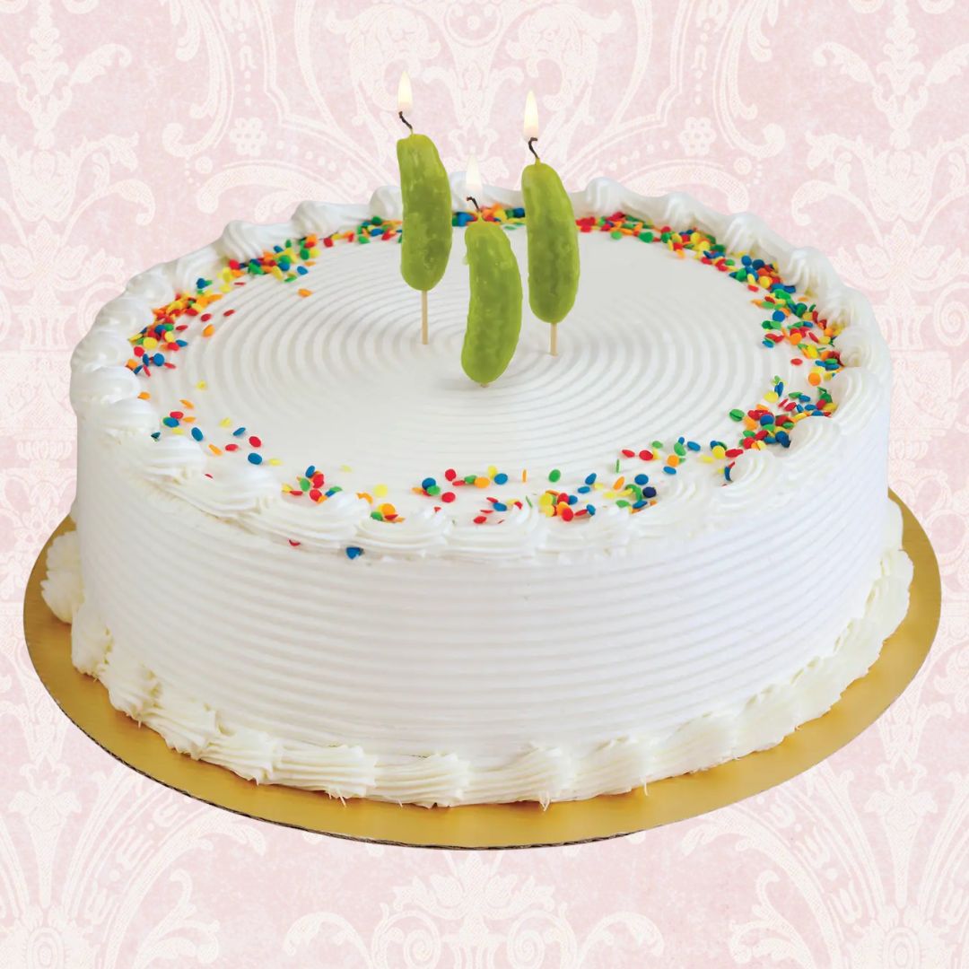Pickle Party Candles - Set of 6