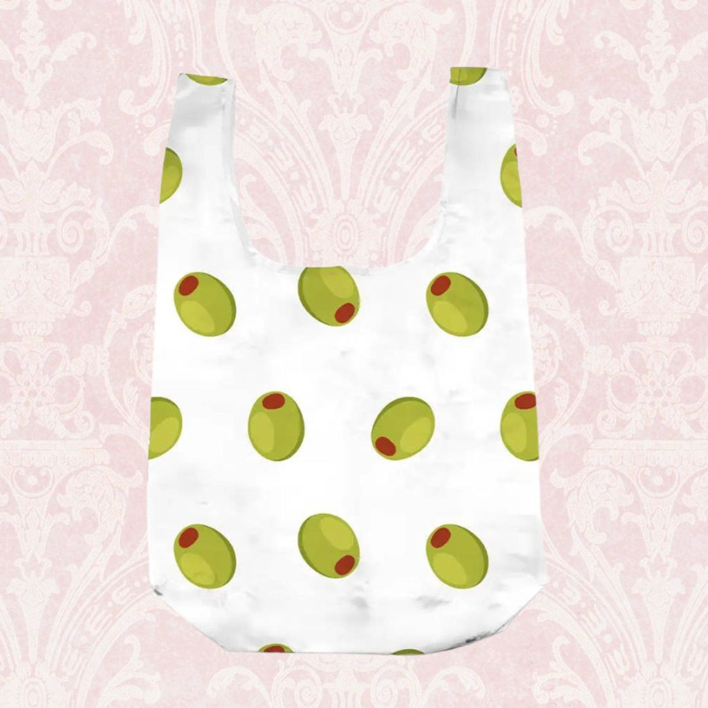 Olive 2-in-1 Bag Charm & Reusable Shopper Bag