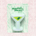 Martini 3D Packaged Crew Socks