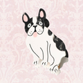 French Bulldog Hair Clip