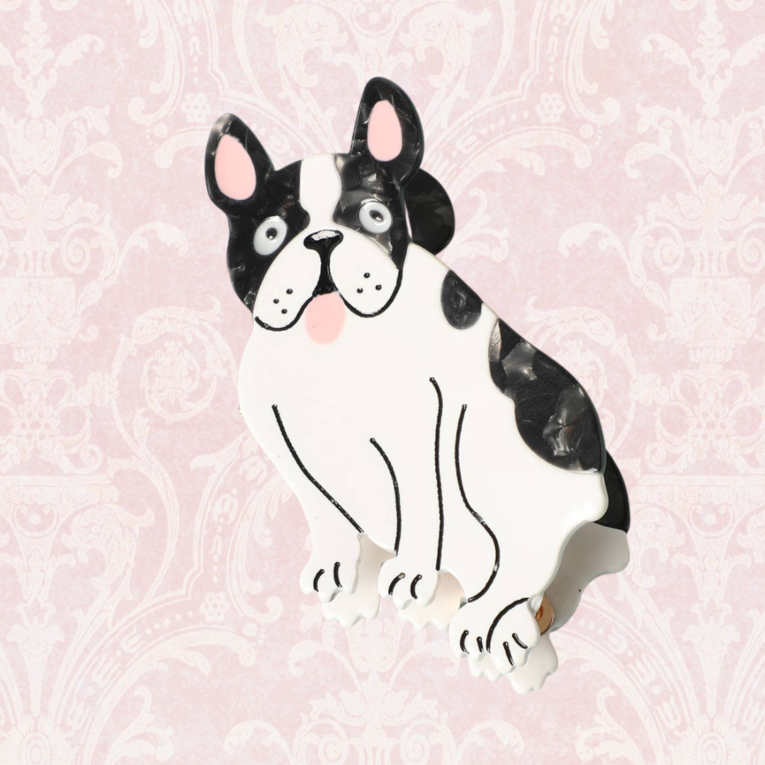 French Bulldog Hair Clip