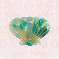 Shell Hair Claw Clip