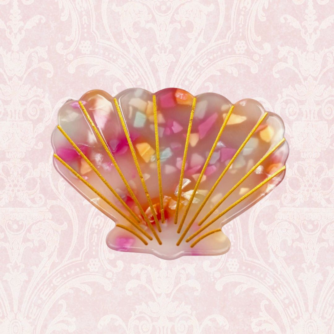 Shell Hair Claw Clip