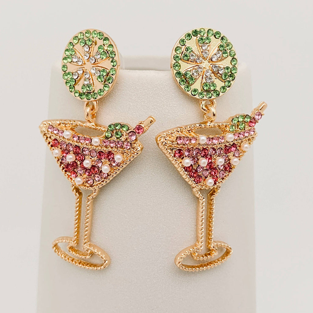 Martini Glass Earrings