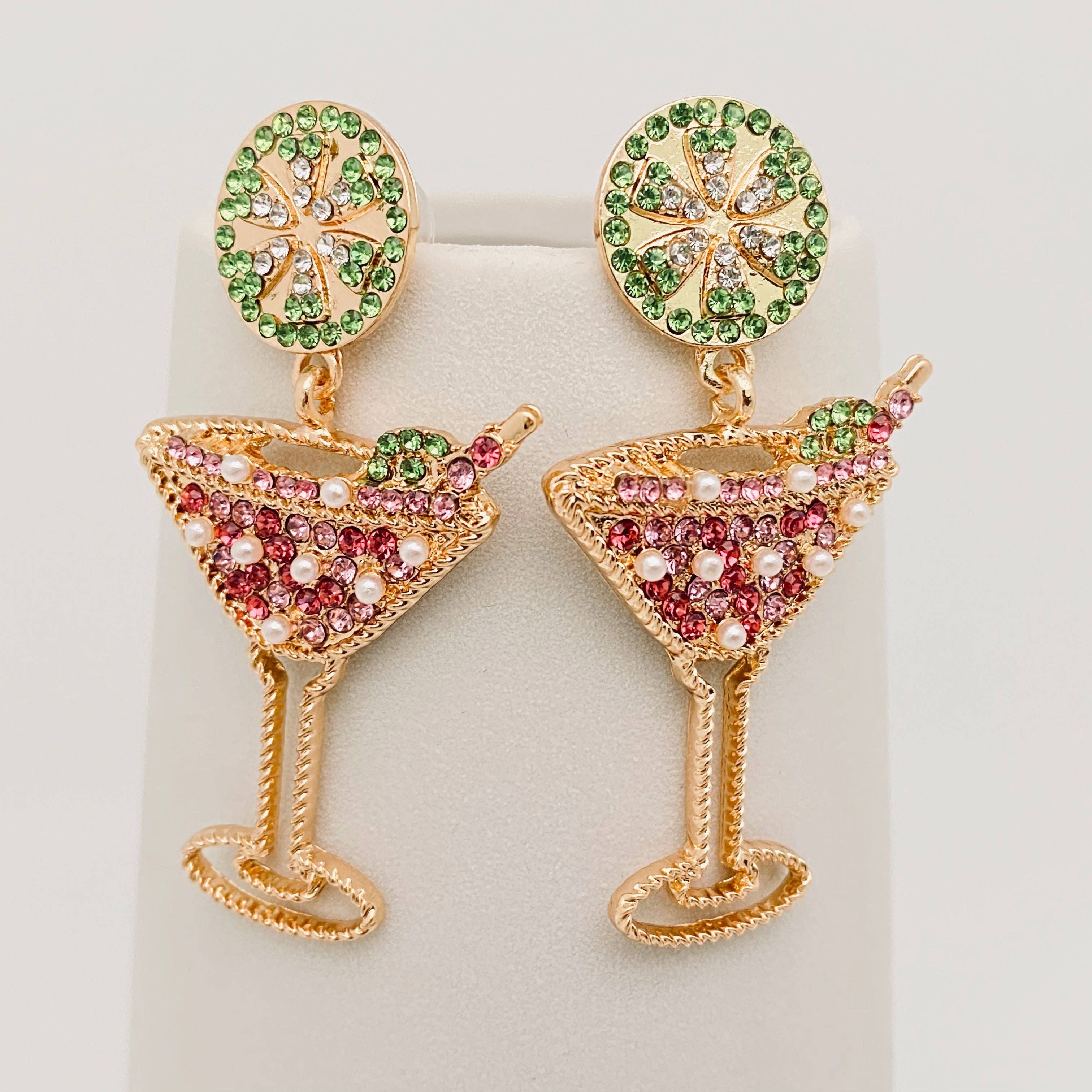 Martini Glass Earrings