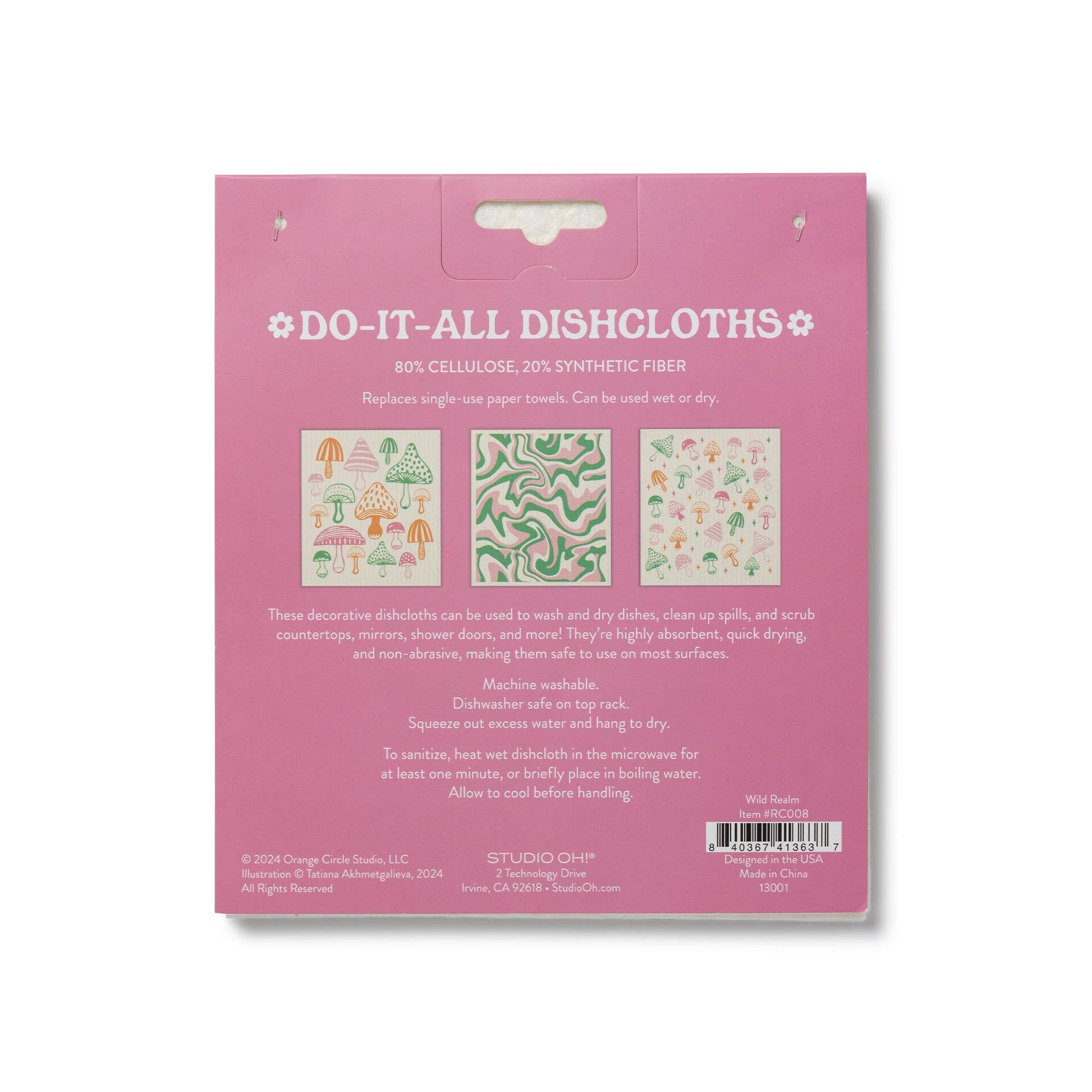 Wild Realm Do-It-All Dishcloths