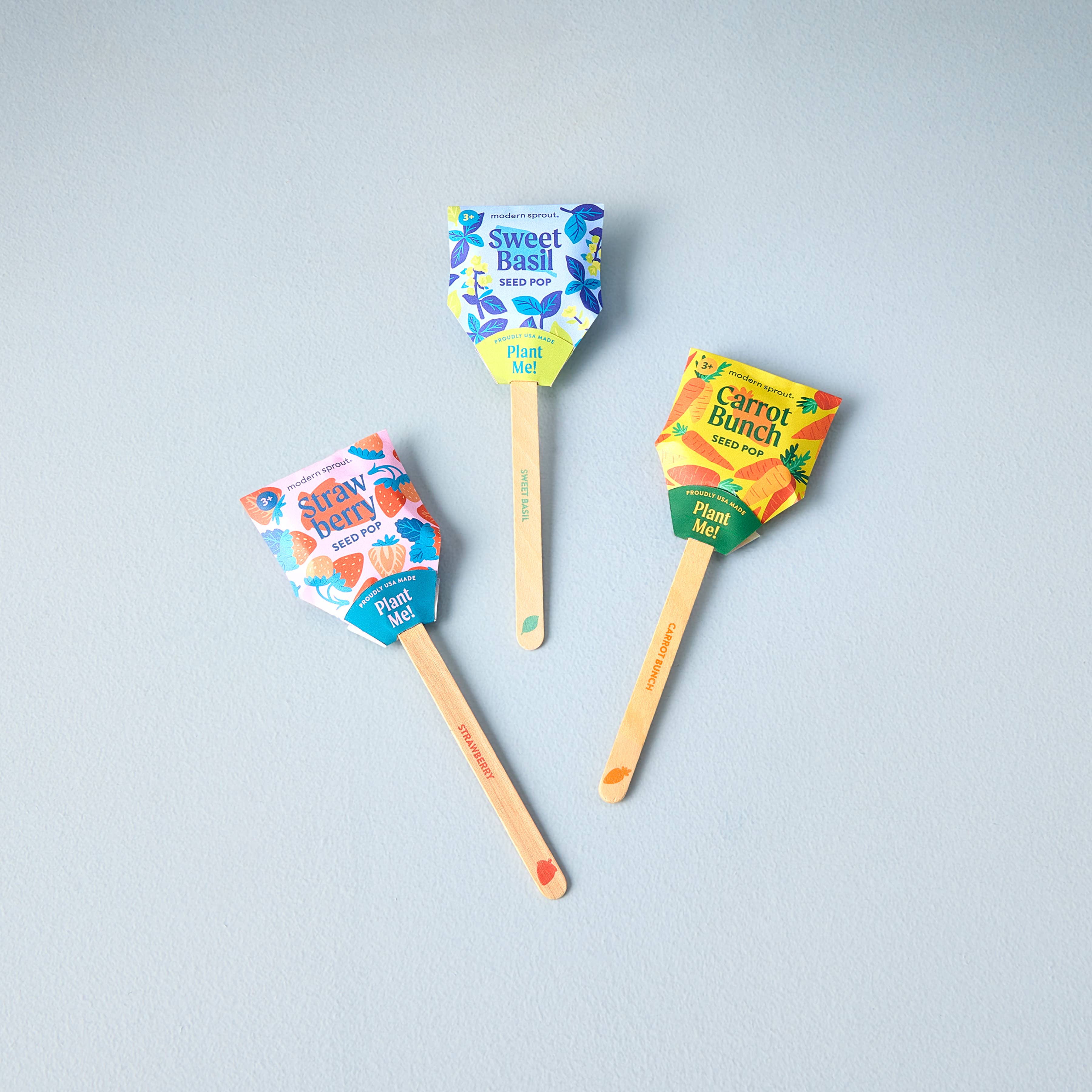 Garden Seed Pop (Single): Strawberry