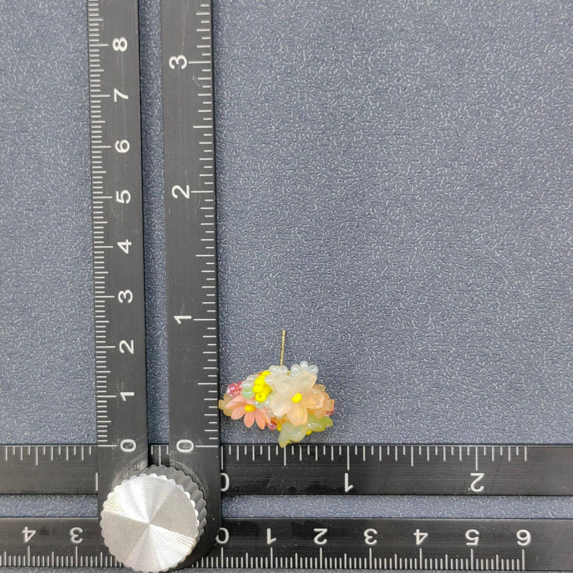 Colored Flower Earrings
