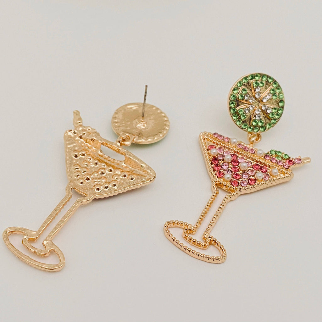 Martini Glass Earrings