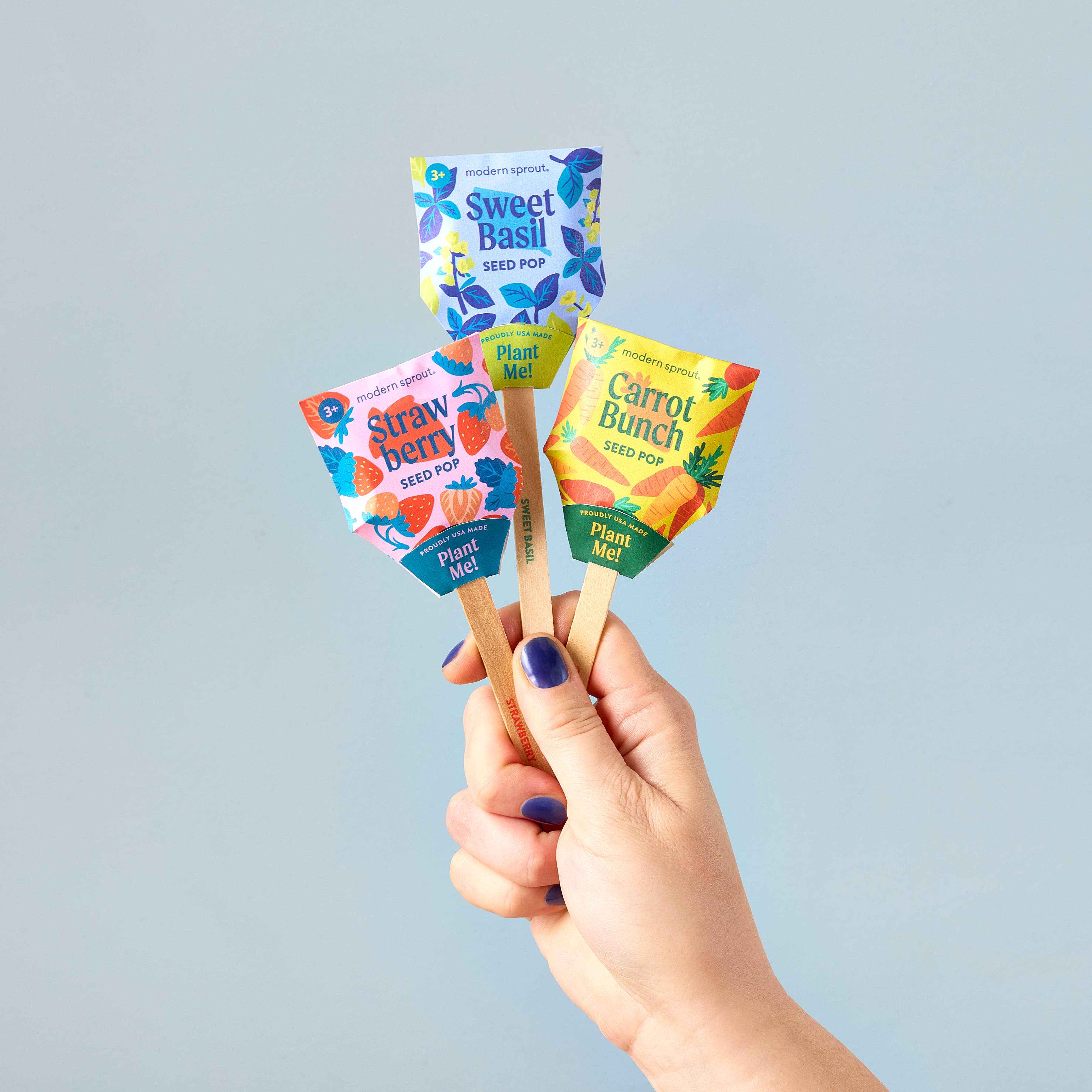 Garden Seed Pop (Single): Strawberry